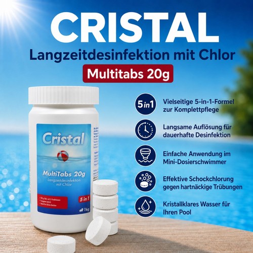 Bayrol cristal multitabs 5in1 - cristal,