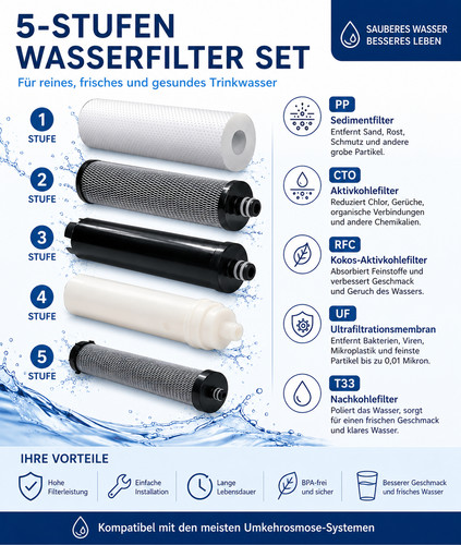 Stück filter set - stück,