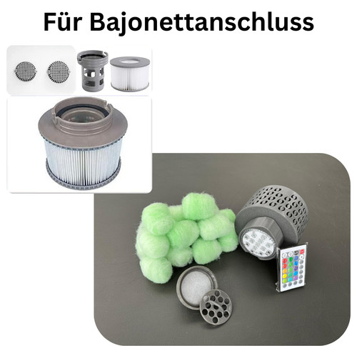Mspa filter bajonettanschluss - filter,